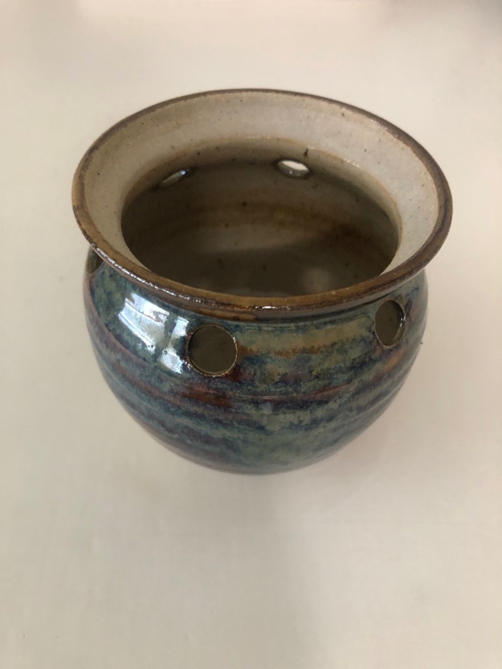 Small handmade pot 3 x 3.5 inch